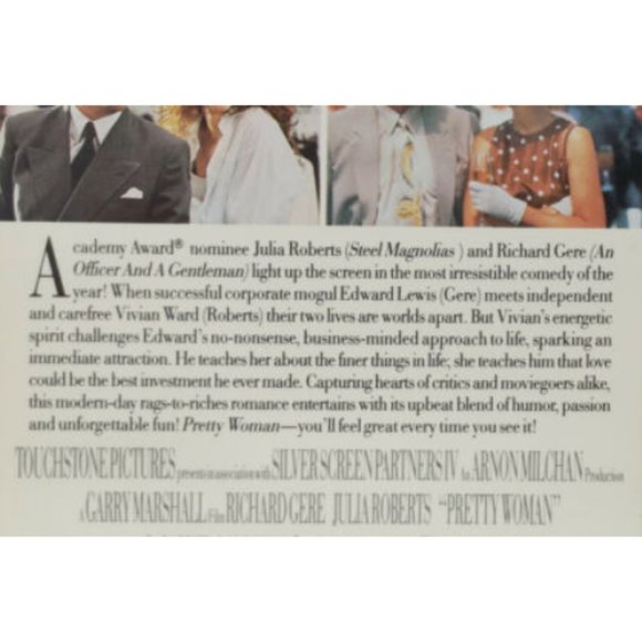 Pretty Woman (VHS, 1990) Movie 4620E1M - Picture 7 of 11